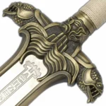 Detailed Conan sword prop for cosplay, display, and collector armories